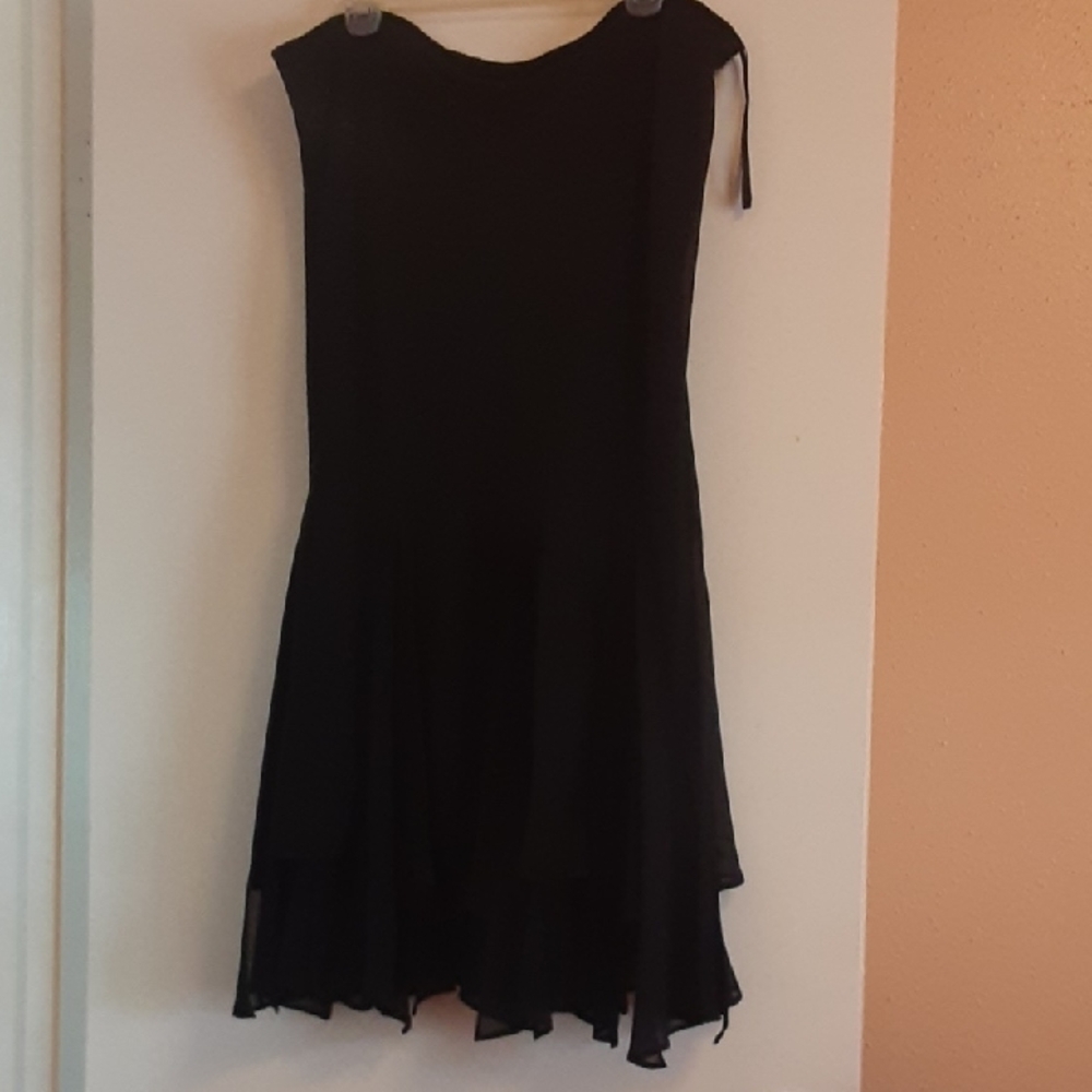 MSK Black Sleeveless Mini Dress